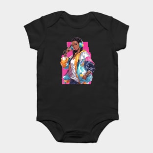 DJ Hip Hop Baby Bodysuit